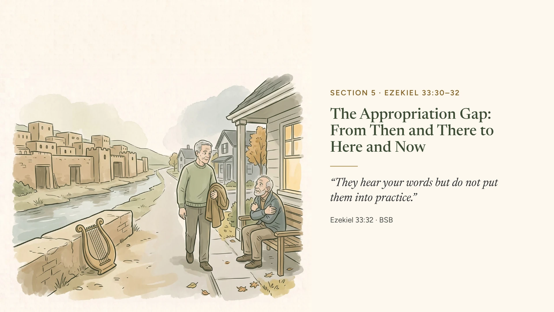 Slide 7: The Appropriation Gap: From Then and There to Here and Now