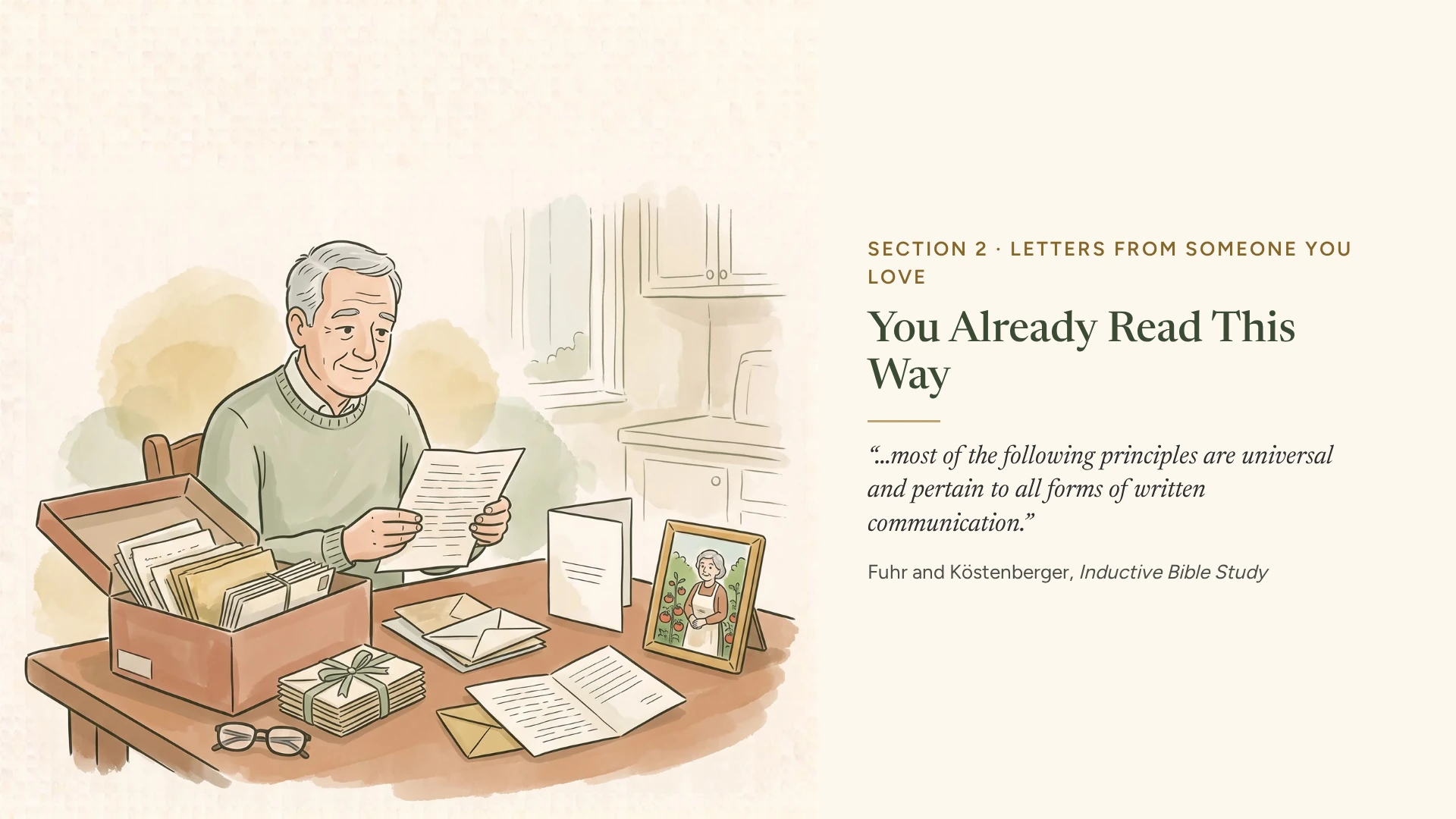 Slide 3: You Already Read This Way