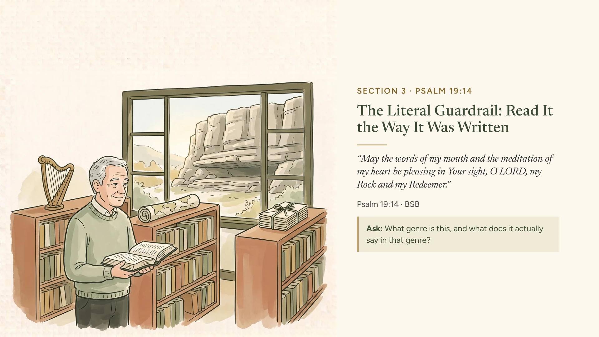 Slide 4: The Literal Guardrail: Read It the Way It Was Written