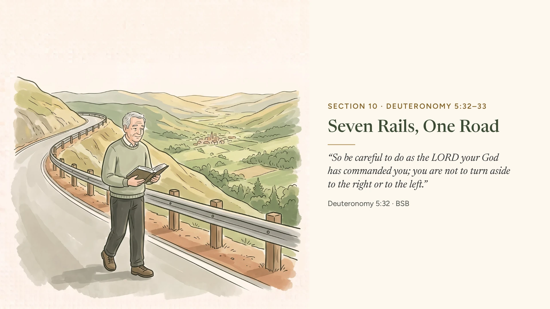 Slide 11: Seven Rails, One Road