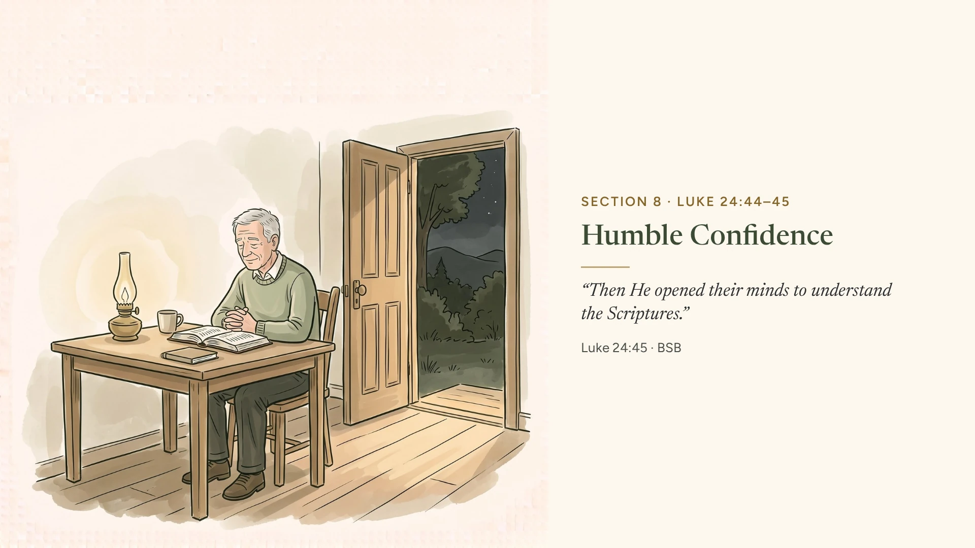 Slide 11: Humble Confidence